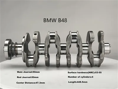 Crankshaft STEM Yn Addas ar gyfer BMW B48b20 11218639541